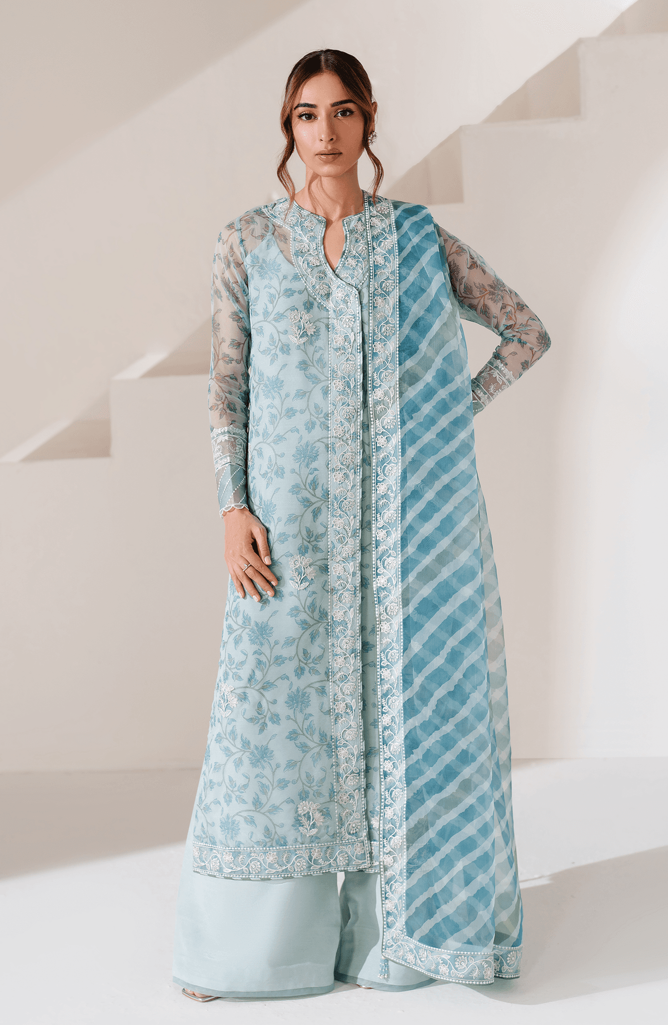 Seran | Eid Luxe Pret 25 | KEVA by Maria Faisal - Registered Vendor of : Seran - type : Ladies Clothes - 100% original wedding dresses