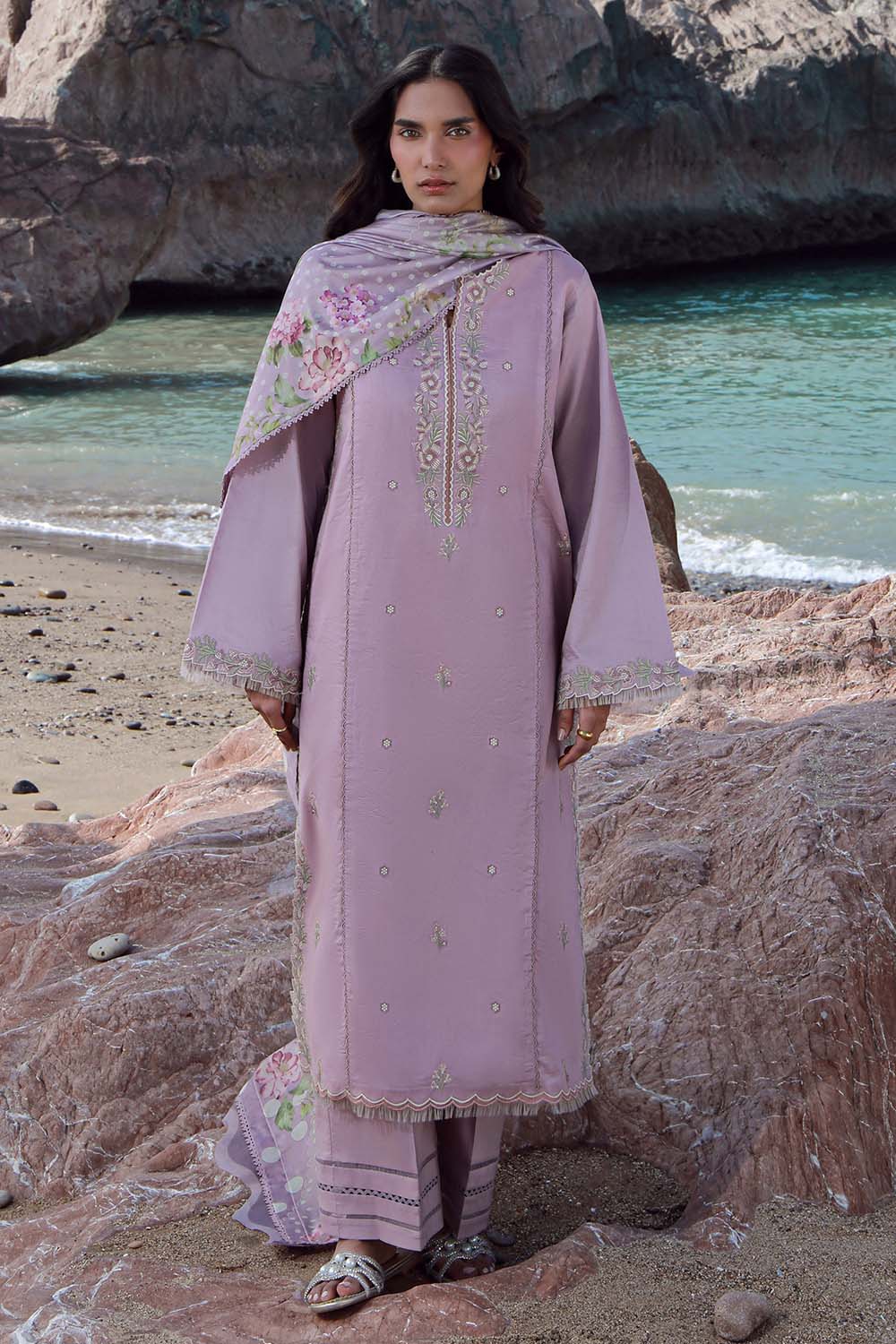 Seran | Afsanah Lawn 25 | NIHAL by Maria Faisal - Registered Vendor of : Seran - type : Ladies Clothes - 100% original wedding dresses