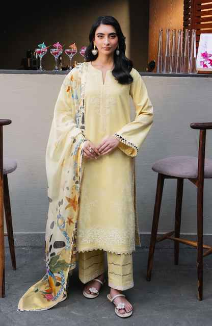 Seran | Afsanah Lawn |Sina - Luxury Dress - available at Maria Faisal in UK and USA.