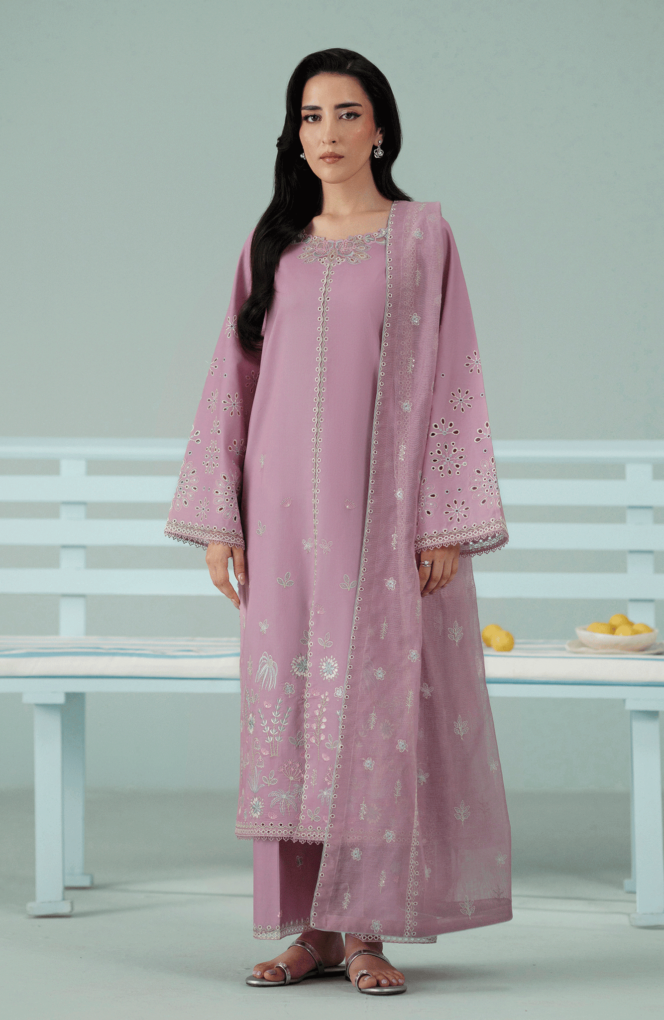 Seran | Luxury Pret | AYVIA - 3pc - Ladies Clothes - Maria Faisal