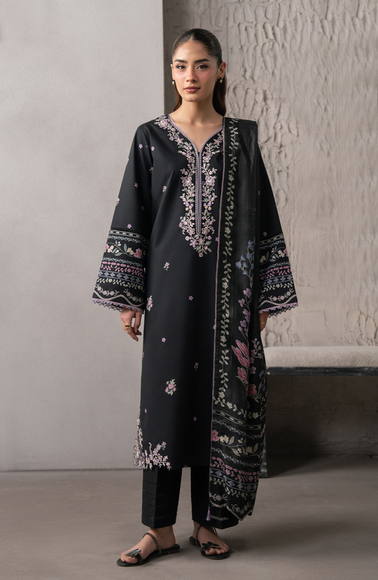Seran | Selure Lawn | Odette - Luxury Dress - available at Maria Faisal in UK and USA.