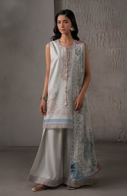 Seran | Selure Lawn | Avelore - Luxury Dress - available at Maria Faisal in UK and USA.