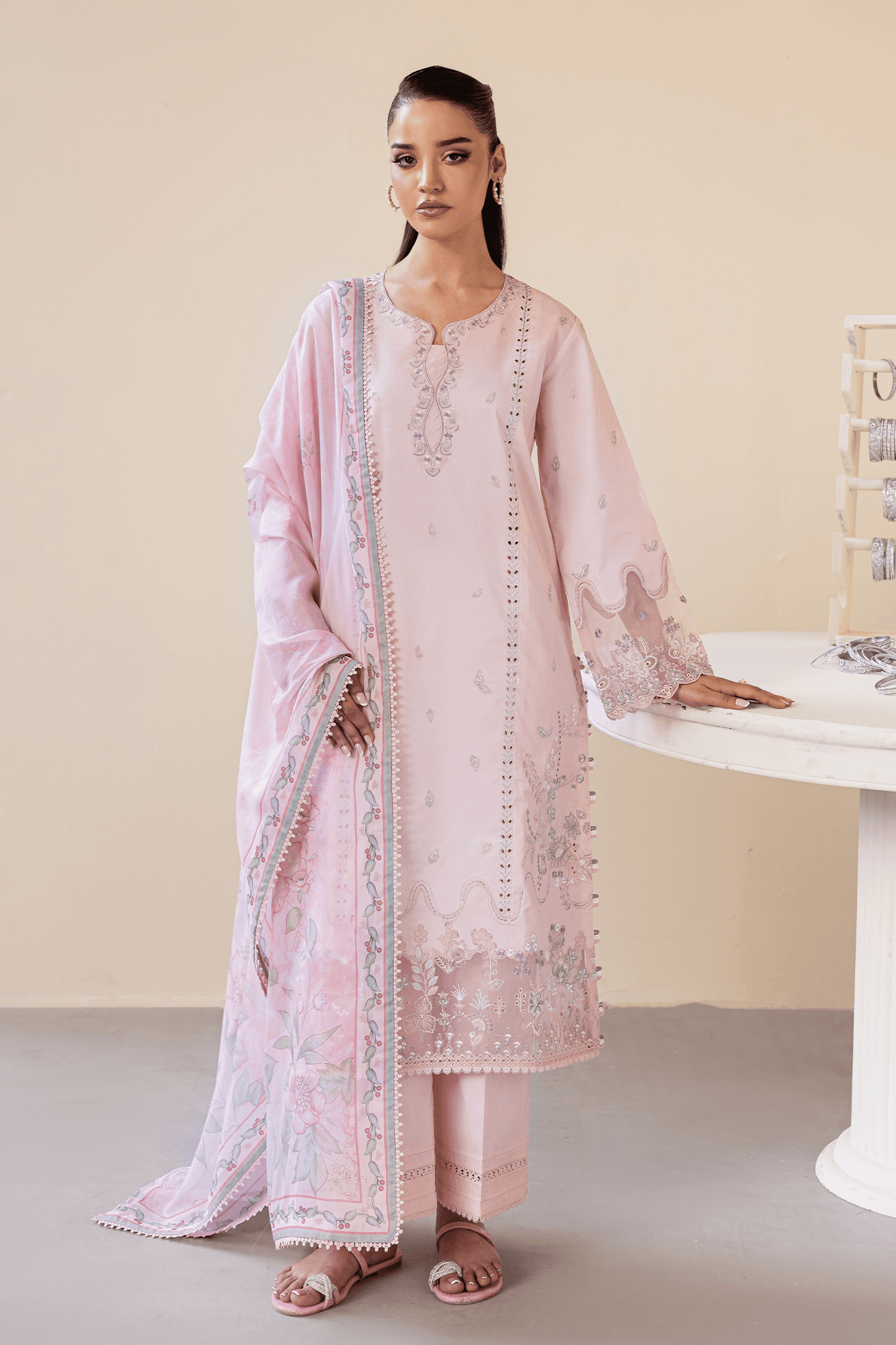 Seran | Nayab Eid Lawn | RANIA by Maria Faisal - Registered Vendor of : Seran - type : Ladies Clothes - 100% original wedding dresses
