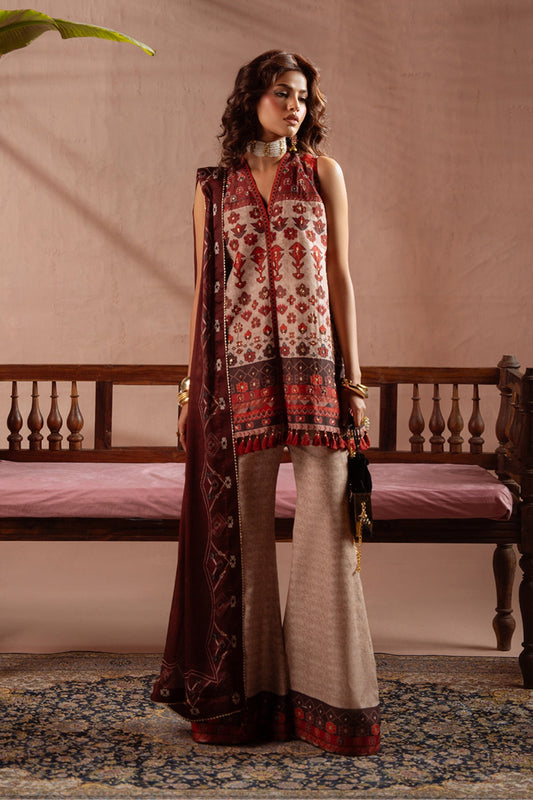 Saira Rizwan | Ramadan Edit 26 | AARYA- SRRSP-26-02 - Dress - available at Maria Faisal in UK and USA.