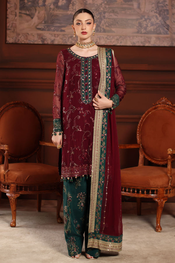 Nureh | Alfaaz Formals | NL-90 - Formal Dress - available at Maria Faisal in UK and USA.