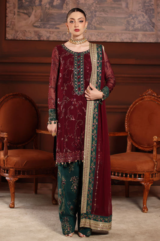 Nureh | Alfaaz Formals | NL-90 - Formal Dress - available at Maria Faisal in UK and USA.