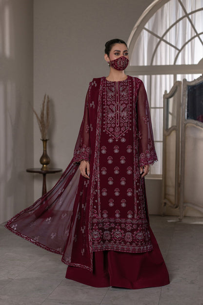 Flossie | Dilkash Kuch Khas | DI-02 A - Formal Dress - available at Maria Faisal in UK and USA.