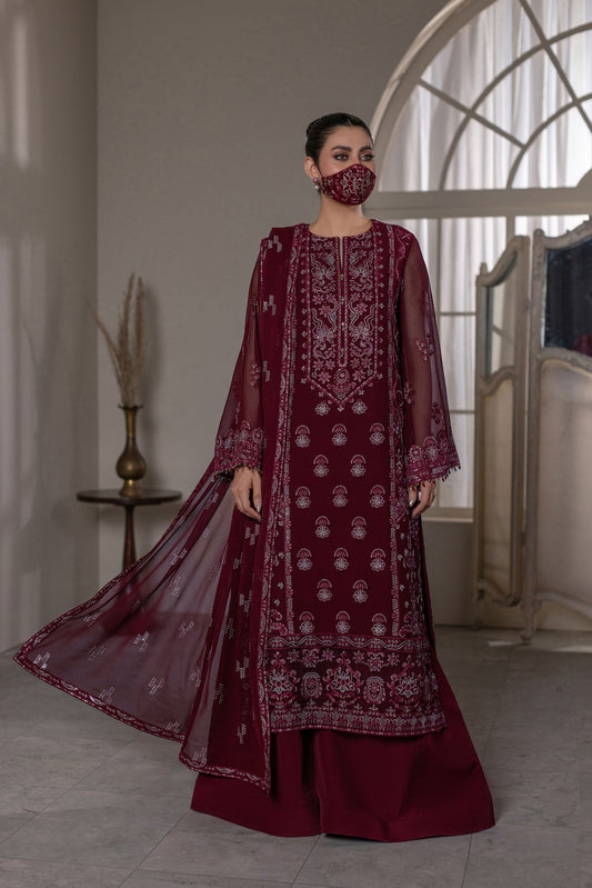 Flossie | Dilkash Kuch Khas | DI-02 A - Formal Dress - available at Maria Faisal in UK and USA.