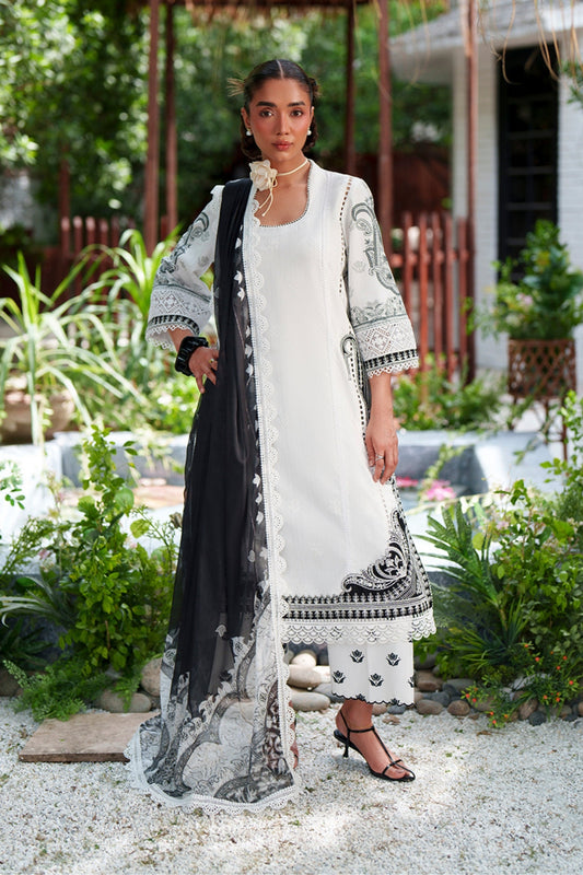 Saira Rizwan | Laanem SS 26 | AMARA-B - SRL26-02 - Luxury Dress - available at Maria Faisal in UK and USA.