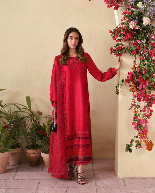 Faiza Saqlain | Serina Luxe | Suhayr - Formal Dress - available at Maria Faisal in UK and USA.