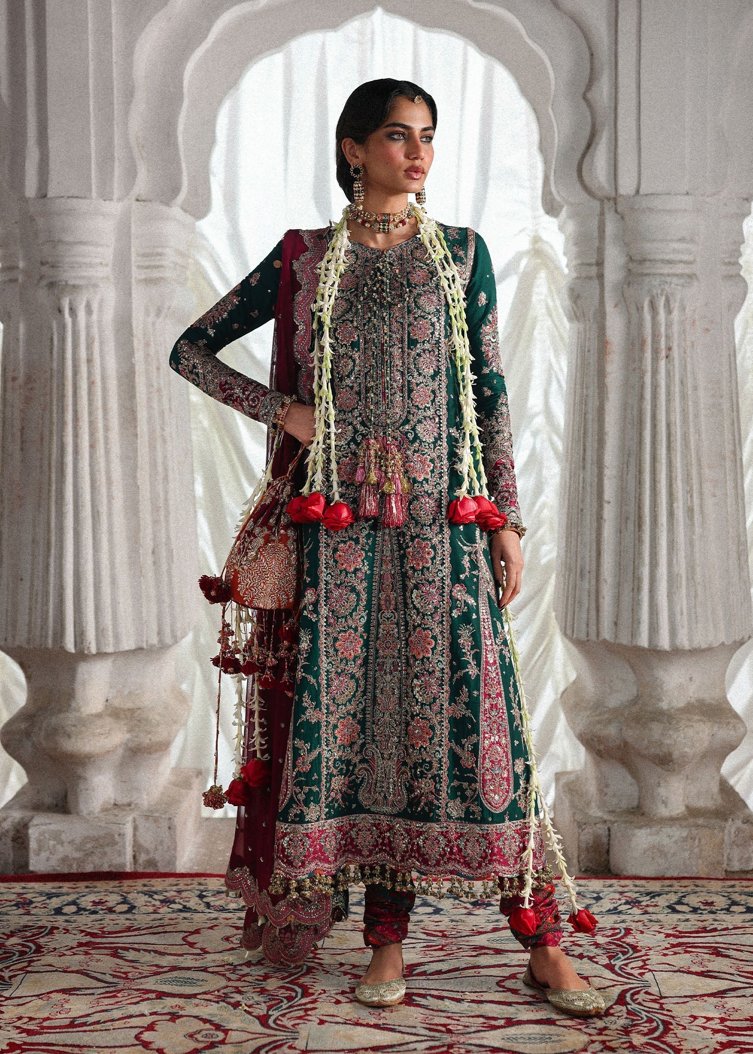 Hussain Rehar | Festive Eid Collection 26 | Morni - Formal Dress - available at Maria Faisal in UK and USA.