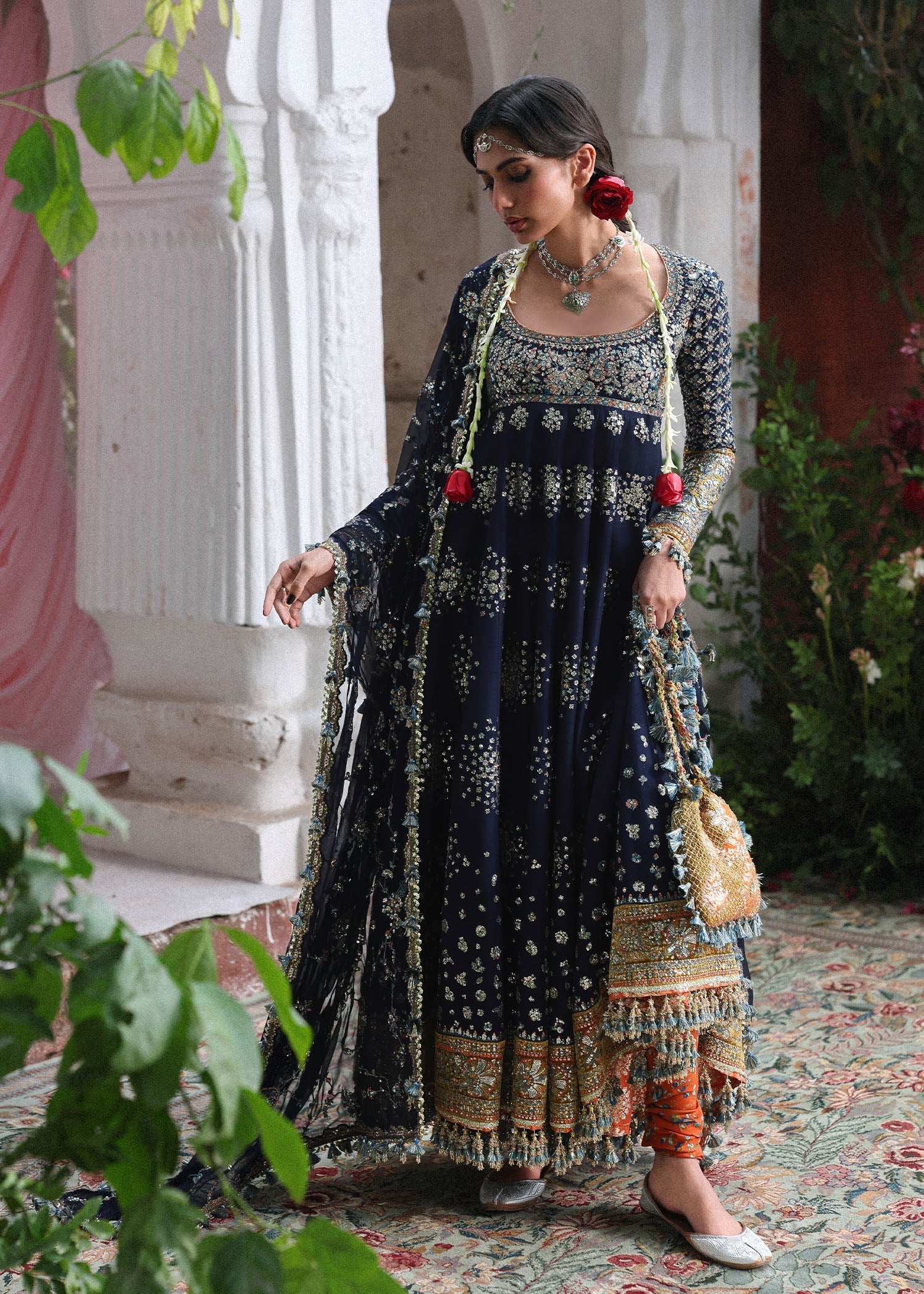 Hussain Rehar | Festive Eid Collection 26 | Nain Tara - Formal Dress - available at Maria Faisal in UK and USA.