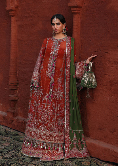 Hussain Rehar | Festive Eid Collection 26 | Hemali - Formal Dress - available at Maria Faisal in UK and USA.