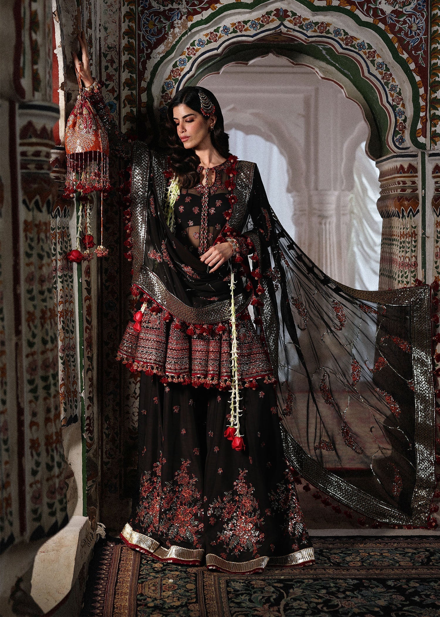 Hussain Rehar | Festive Eid Collection 26 | Siyara - Formal Dress - available at Maria Faisal in UK and USA.