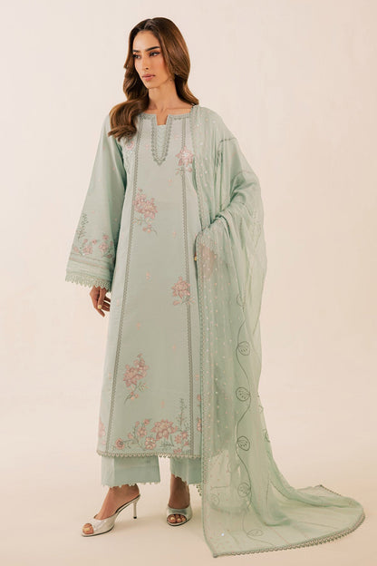 Nureh | Shades of Summer | NP-760 - Luxury Dress - available at Maria Faisal in UK and USA.
