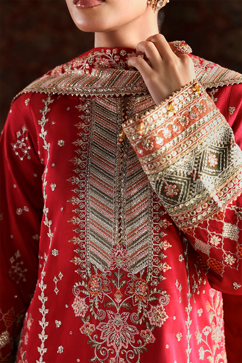 Emaan Adeel | Afsana e Silk | MAHGUL - Formal Dress - available at Maria Faisal in UK and USA.