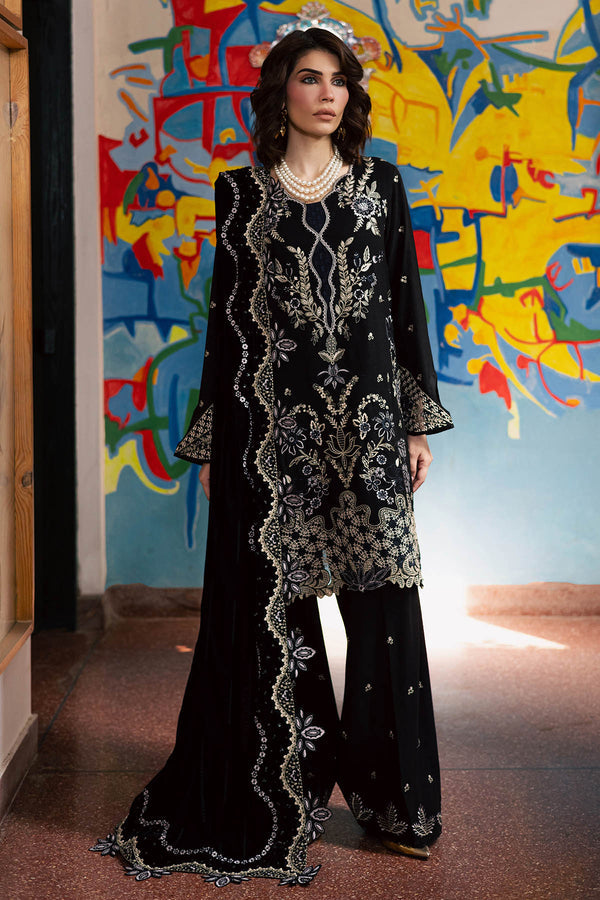 Nureh | Exclusive Leather Peach | NE-185 - Casual Dress - available at Maria Faisal in UK and USA.