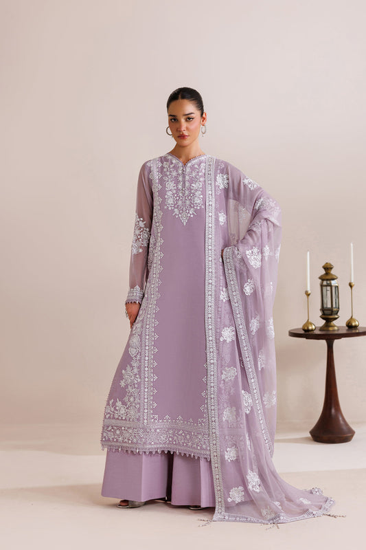 Farasha | Chiffon Threads 26 | Lilac Solace - Formal Dress - available at Maria Faisal in UK and USA.
