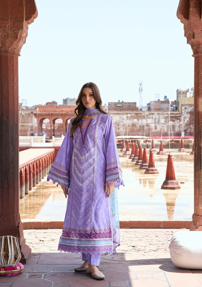 Kahf Premium | Prints Collection 26 | KPS-6A NAJAM - Luxury Dress - available at Maria Faisal in UK and USA.