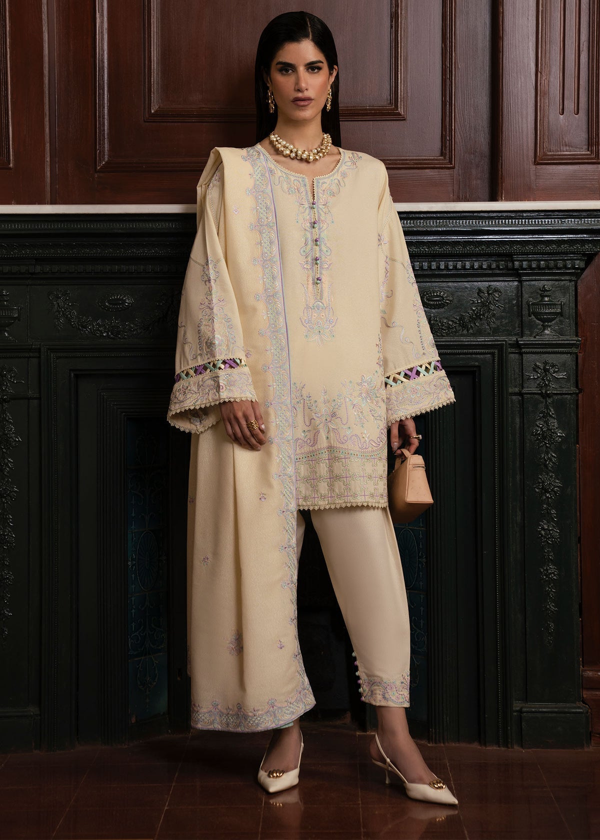 ShahGul – authentic Pakistani dress from the Gulana Winter 25 collection for women in the UK