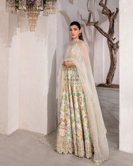 Faiza Saqlain | Lenora Luxury Pret | Floretta - Waniyas