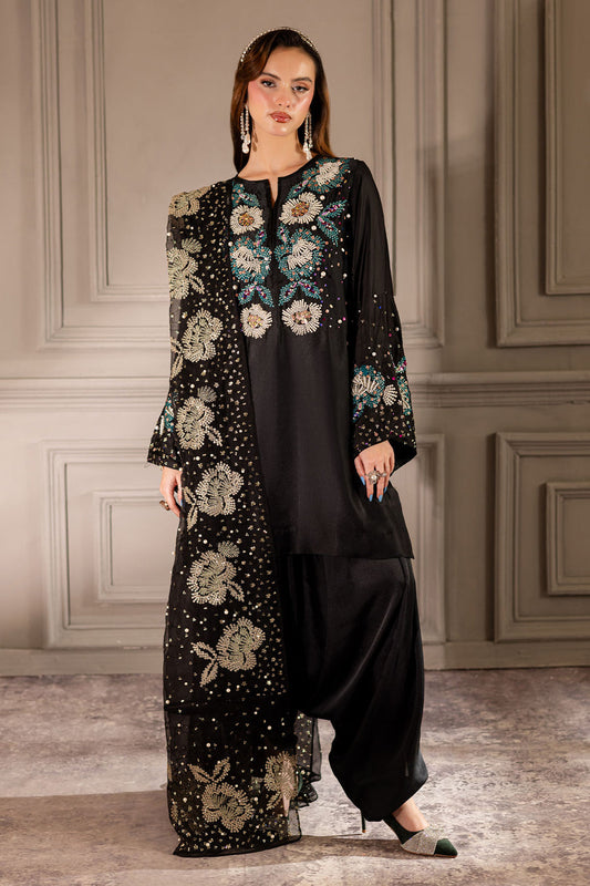 Nureh | Fancy Formal | TW-18 - Formal Dress - available at Maria Faisal in UK and USA.