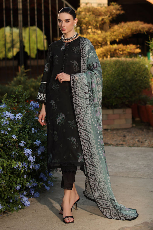 Nureh | Signature Prints 26 | SP-198 - Dress - available at Maria Faisal in UK and USA.