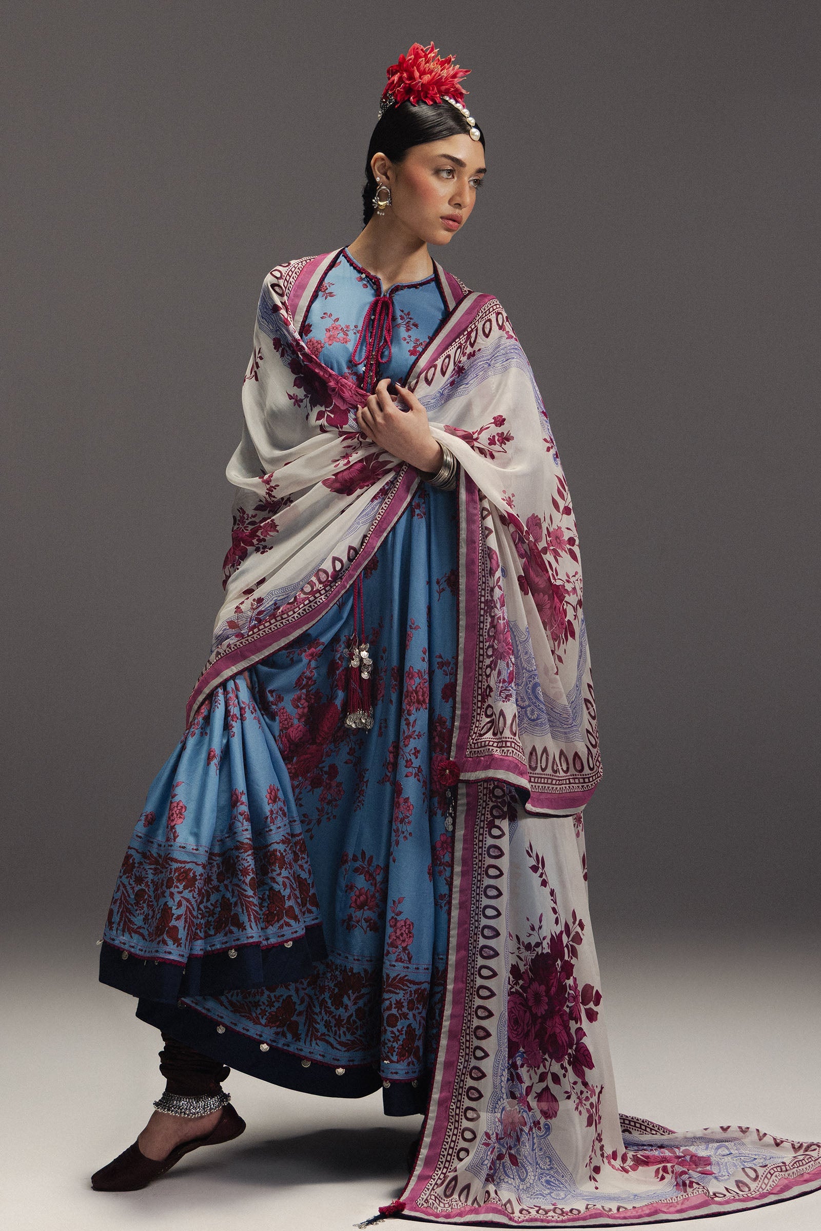 ZaraShahJahan | Zal26 | Falak Ara-D2 - Festive Dress - available at Maria Faisal in UK and USA
