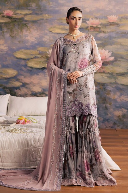 Nureh | Fancy Formal | NP-786 - Formal Dress - available at Maria Faisal in UK and USA.