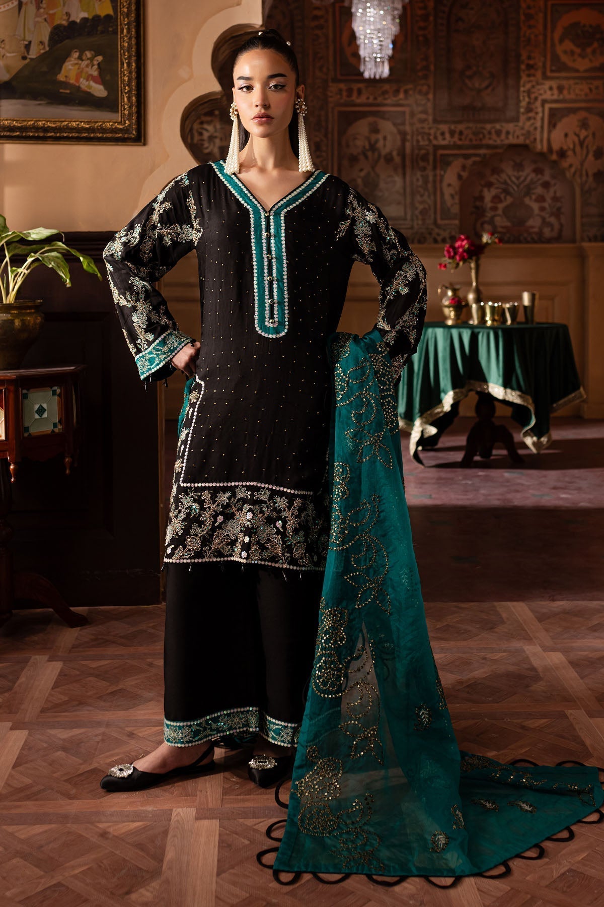 Nureh | Nur Mahal Formals |  NE-140 - Ladies Clothes 