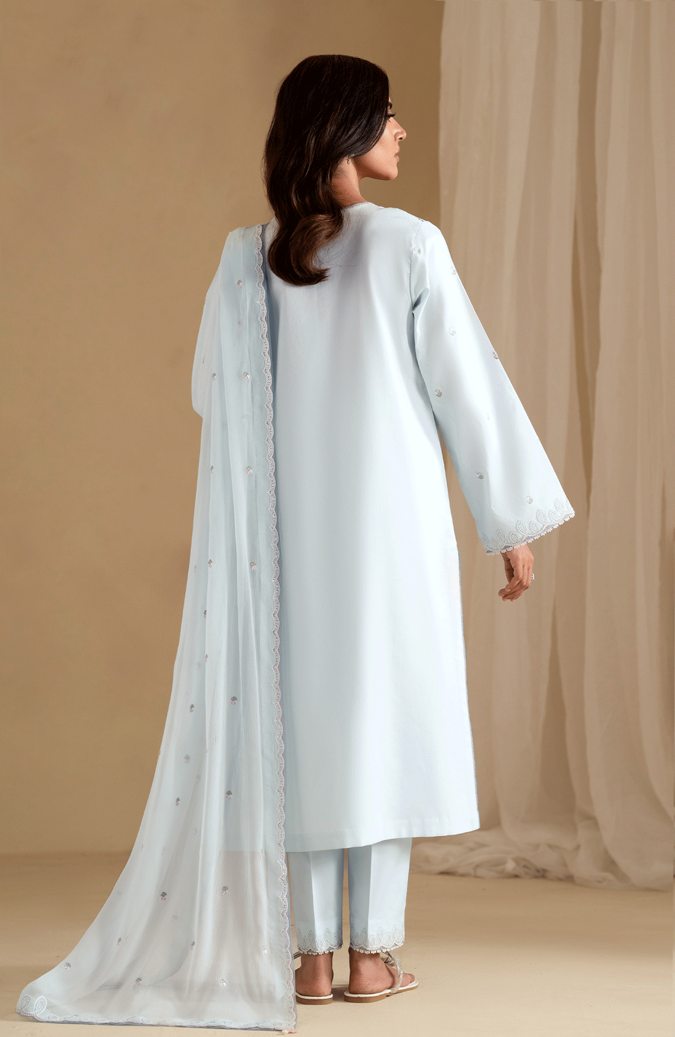 Seran | Luxury Pret | DELYRA - 3 pc - Ladies Clothes - Maria Faisal