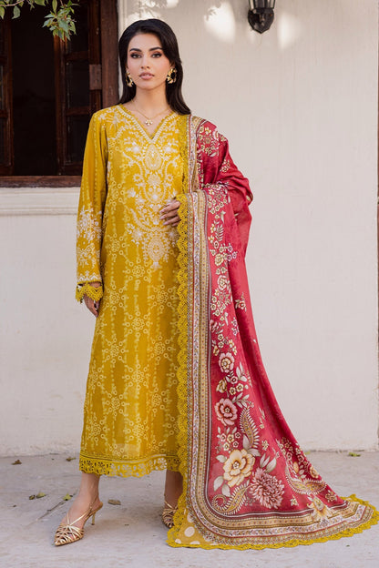 Nureh | Rania Prints | NR-01 - Casual Dress - available at Maria Faisal in UK and USA.