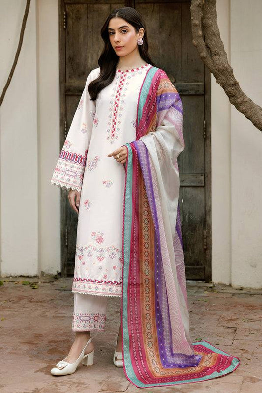Farasha | Summer Weaves Embroidered Lawn | Pebble Glow by Maria Faisal - Registered Vendor of : Farasha - type : Ladies Clothes - 100% original wedding dresses