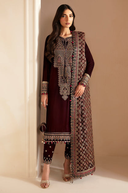 Jazmin | Velvet Edit 24 | Velvet Formal VF-2022 - Ladies Clothes - Maria Faisal
