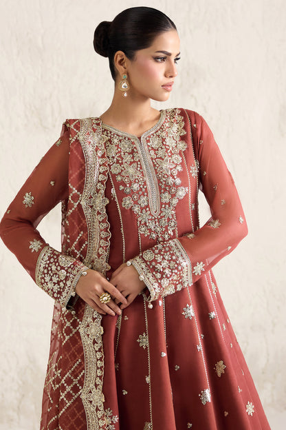 Farasha | Formals 26 | Flame Luxe - Formal Dress - available at Maria Faisal in UK and USA.