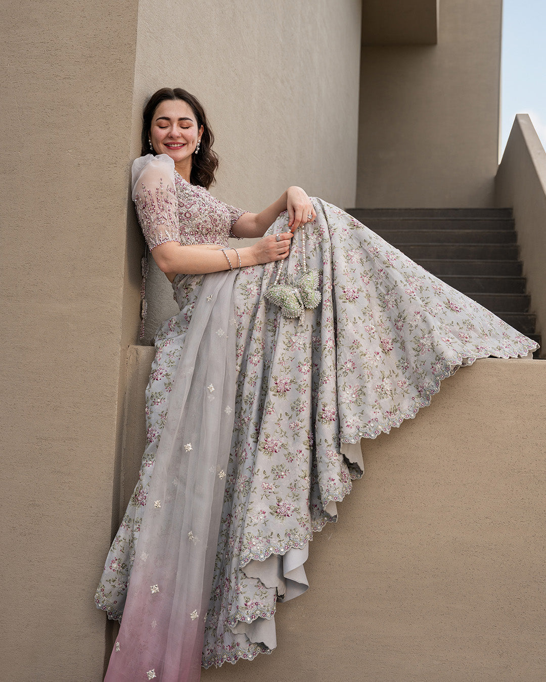 Faiza Saqlain | Reina Luxe | Chanaah - Formal Dress - available at Maria Faisal in UK and USA.