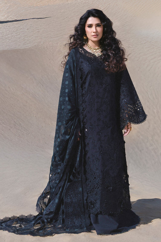 Nureh | Aman Luxe | Zahara NE-233 - Luxury Dress - available at Maria Faisal in UK and USA.