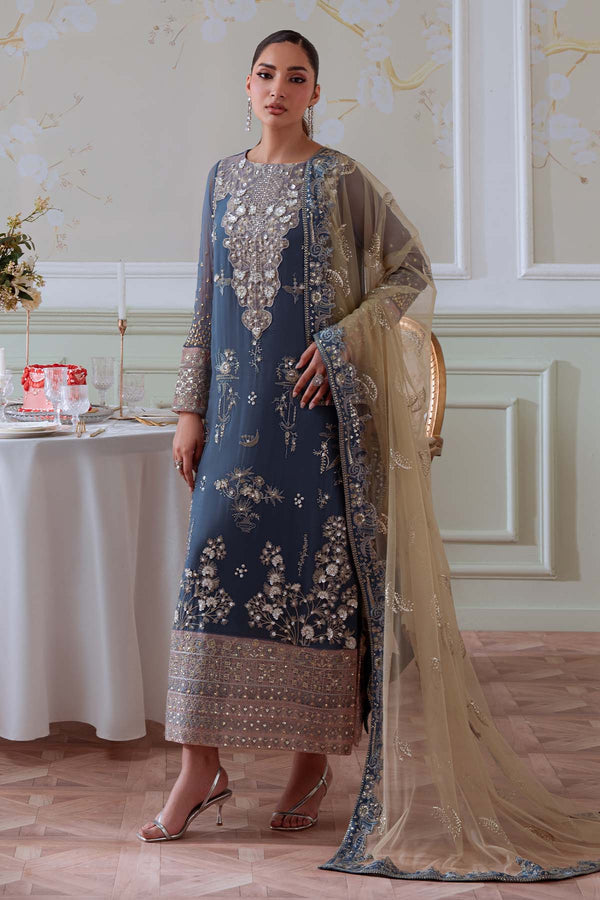 Nureh | Elanora Formals | NEL-82 - Formal Dress - available at Maria Faisal in UK and USA.