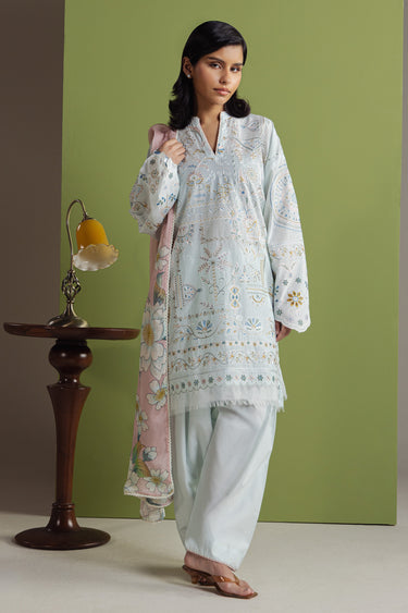 Zara Shahjahan | Coco Prints 26 | Naori - Casual Dress - available at Maria Faisal in UK and USA.