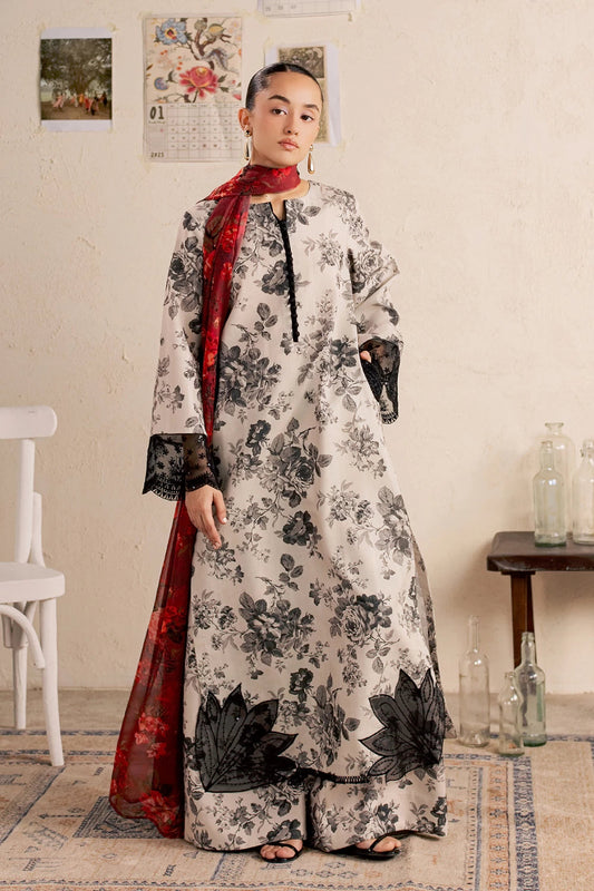 Vanya | Post Crds of July | SM-028 - Luxury Dress - available at Maria Faisal in UK and USA.