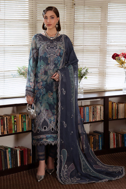 Nureh | Swiss Lawn | NS-162 - Luxury Dress - available at Maria Faisal in UK and USA.