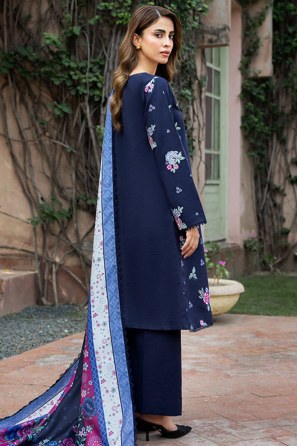 Farasha | Eminence Khaddar 25 | Rowen - Casual Dress - available at Maria Faisal in UK and USA.