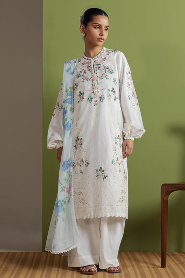 Zara Shahjahan | Coco Prints 26 | Rehaya - Casual Dress - available at Maria Faisal in UK and USA.