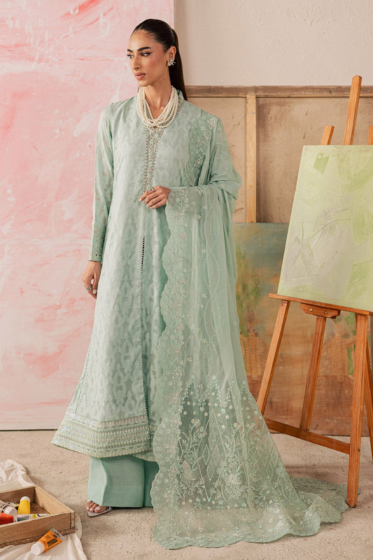 Nureh | Shades of Summer | NP-753 - Luxury Dress - available at Maria Faisal in UK and USA.