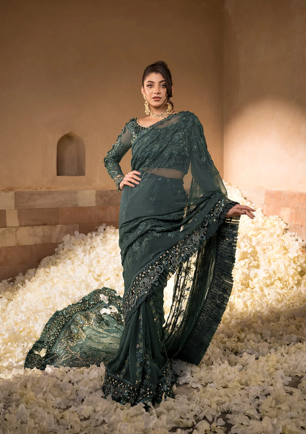 Elaf Premium | Formal Handwork Collection | EFH-01 JAHAN ARA - Ladies Clothes - Maria Faisal