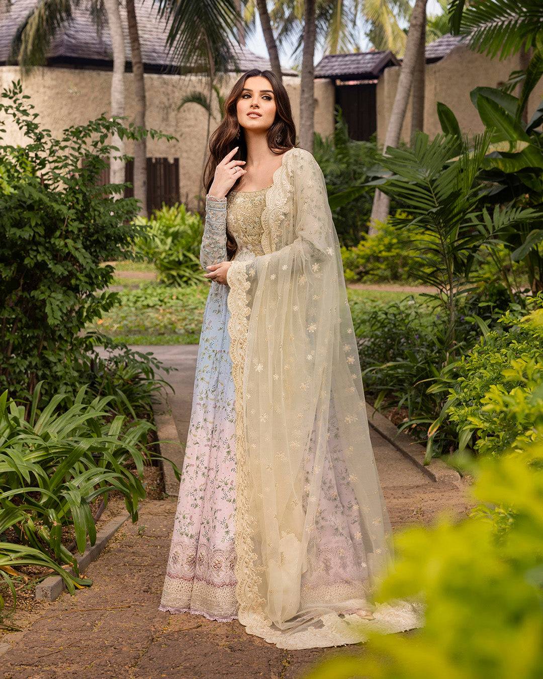 Faiza Saqlain | Zinnia Lawn 25 | Freesia by Maria Faisal - Registered Vendor of : Faiza Saqlain - type : Ladies Clothes - 100% original wedding dresses