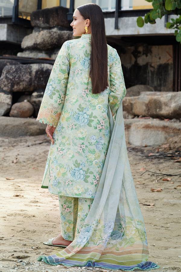 Farasha | Printed Essentials | Mint Bloom by Maria Faisal - Registered Vendor of : Farasha - type : Ladies Clothes - 100% original wedding dresses
