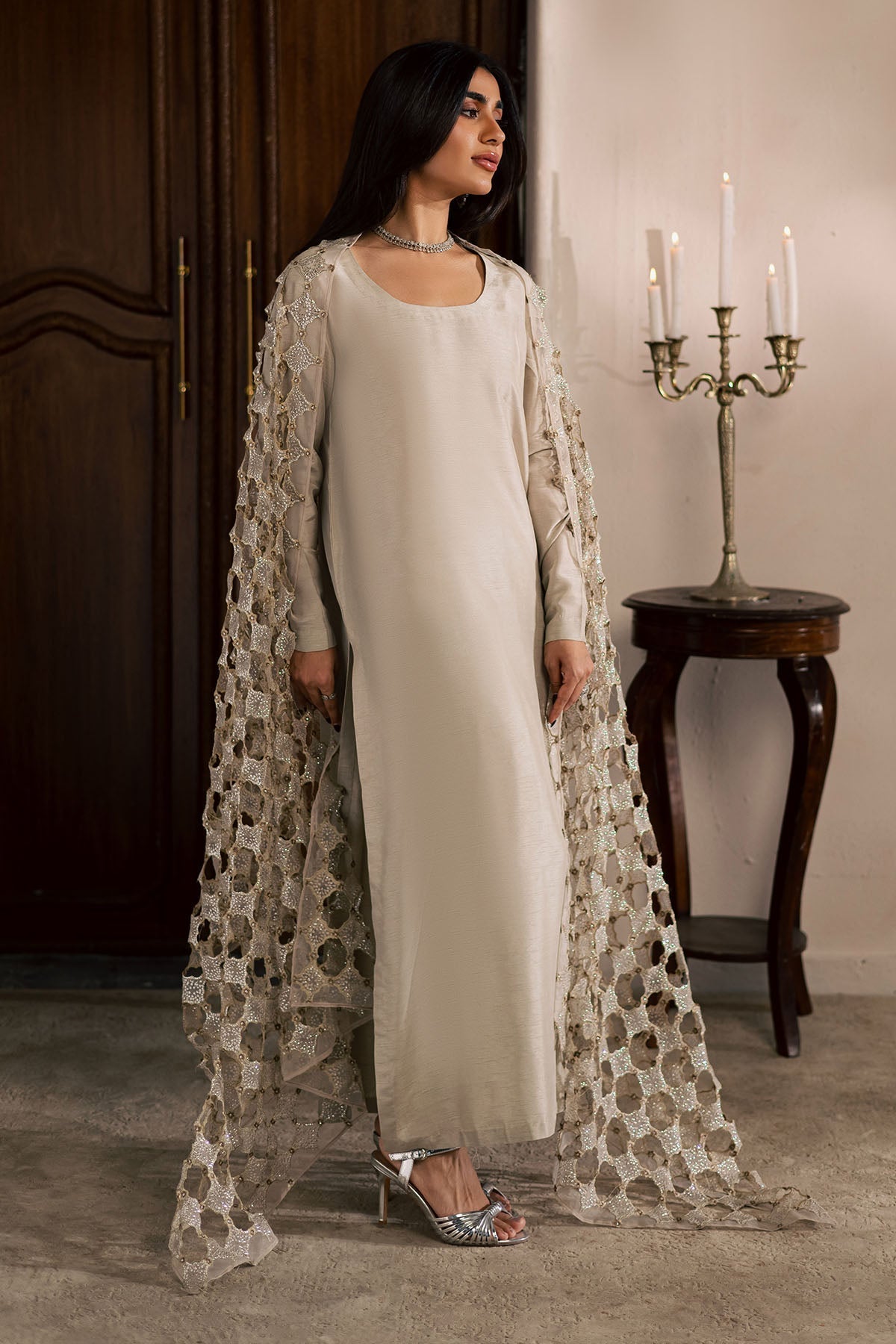 Nureh | Wedding Formals | FP-158 - Wedding Dress - available at Maria Faisal in UK and USA.