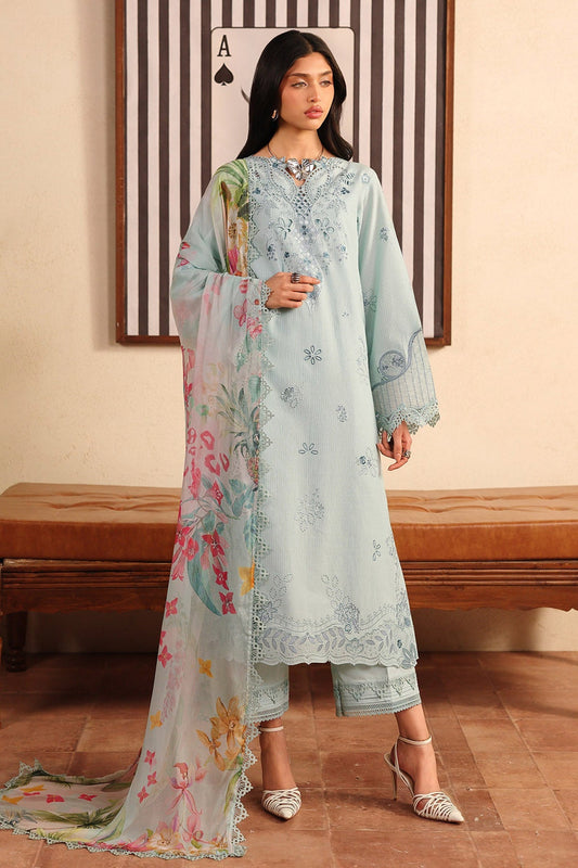 Nureh | Raha Lawn | NE-250 - Luxury Dress - available at Maria Faisal in UK and USA.