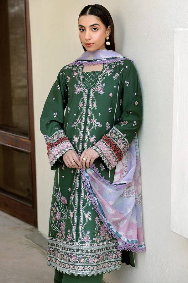 Farasha | Summer Weaves Embroidered Lawn | Emerald Eclips by Maria Faisal - Registered Vendor of : Farasha - type : Ladies Clothes - 100% original wedding dresses
